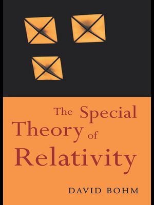 cover image of The Special Theory of Relativity